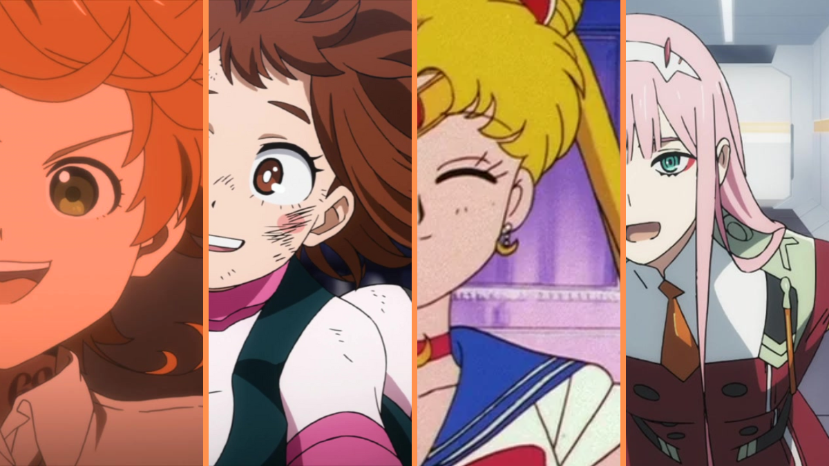 strong girls anime