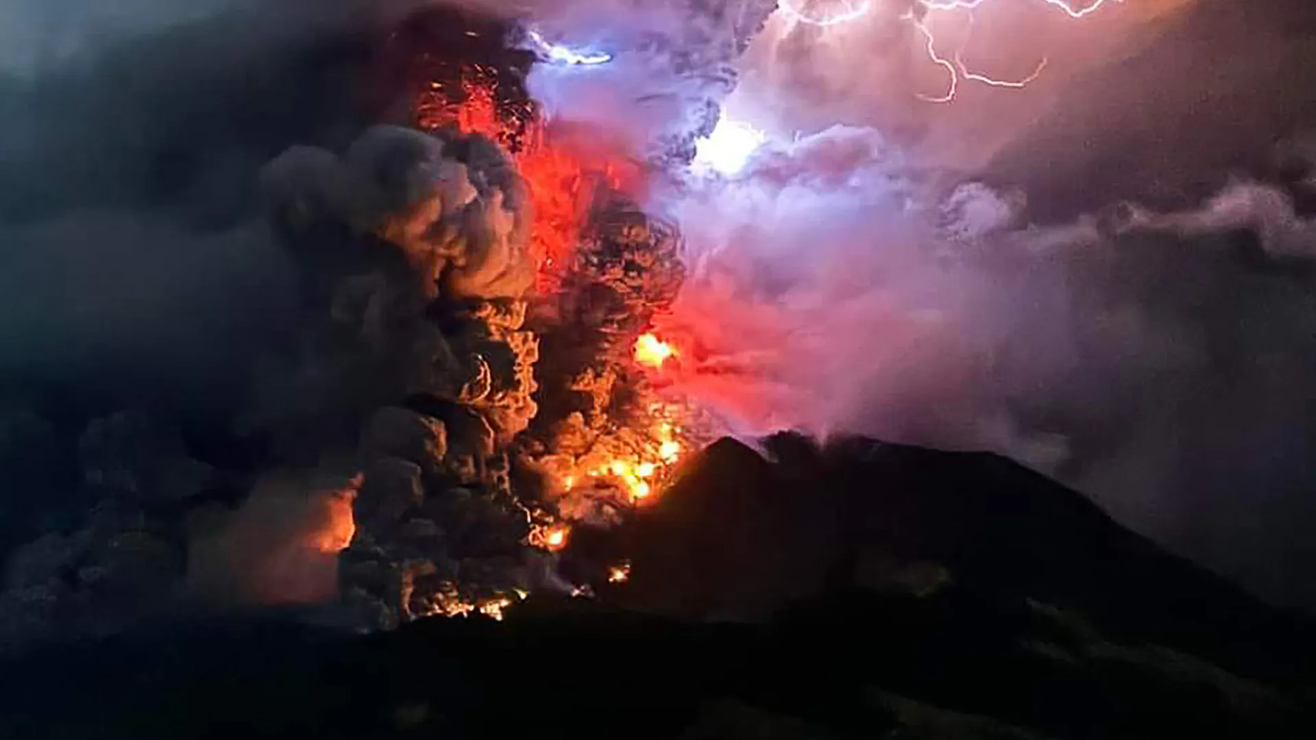 Indonesia Volcano