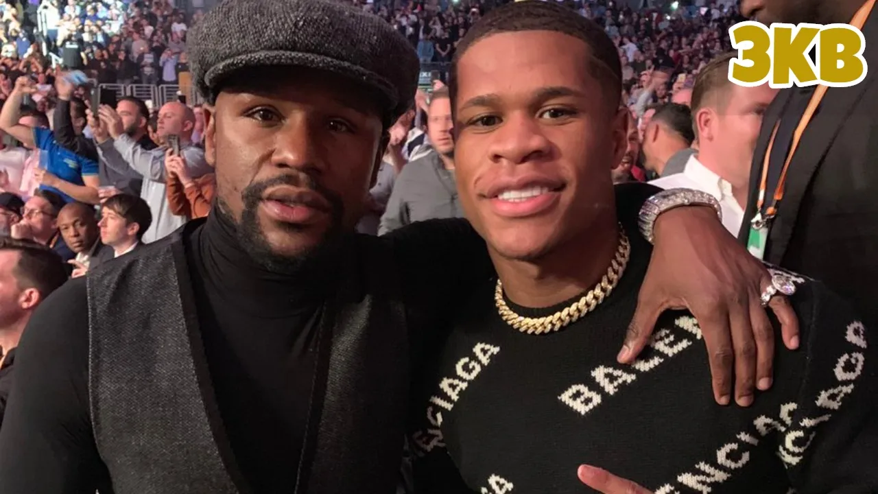 mayweather with haney