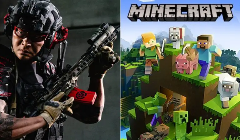 cod vs minecraft